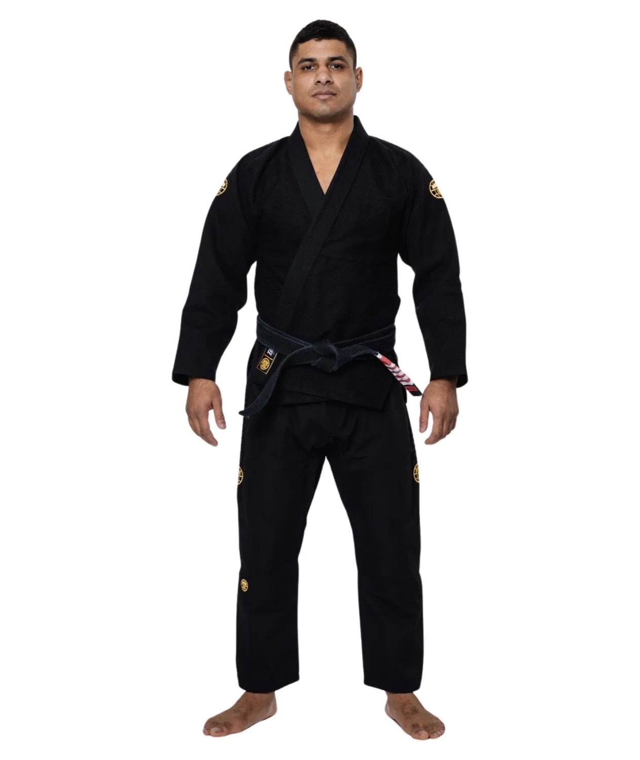 Tatami Estilo Gold Label kimono BJJ nero pesante