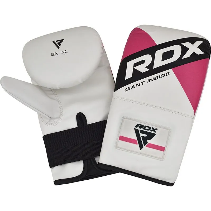 RDX F10 Guanti sacco bianchi rosa