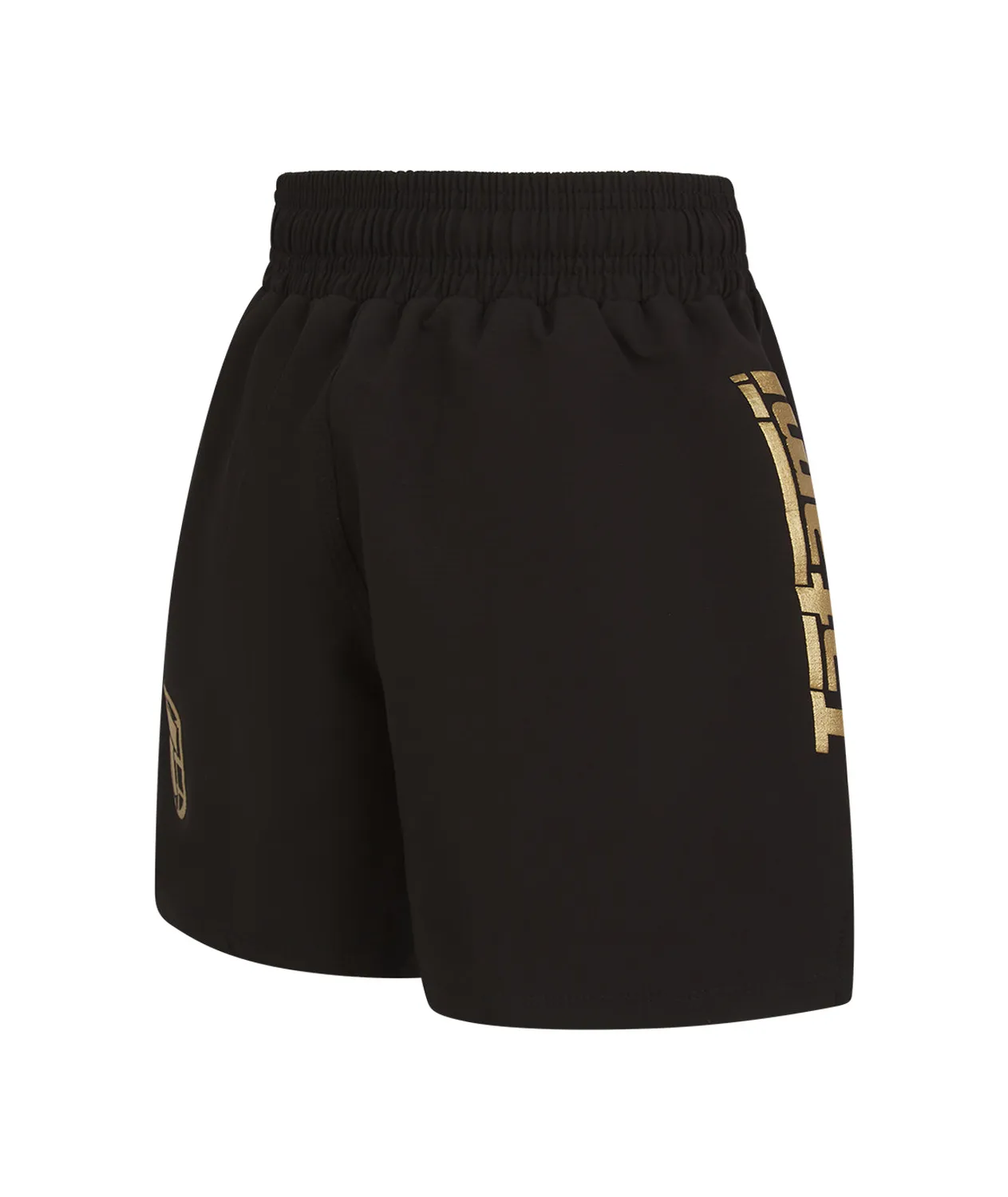 Tatami Fightwear Pro Grappling Shorts donna neri-oro taglio alto
