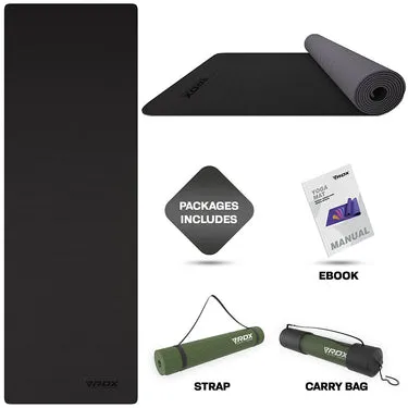 RDX BG tappetino yoga TPE 6mm antiscivolo