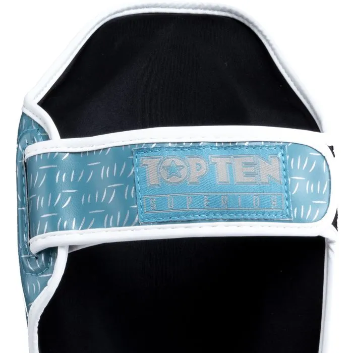 TOP TEN Superior paratibie kickboxing imbottiti