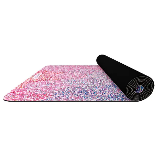 RDX D5 Tappetino Yoga Gomma 6mm Multicolore Doppio Strato