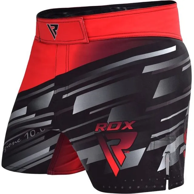RDX R10 Blaze Shorts MMA Poliestere 4-Way Stretch