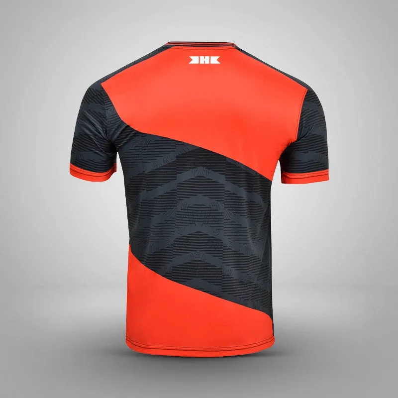 RDX Brave B2 Maglietta Walkout Blu Palestra 160gsm