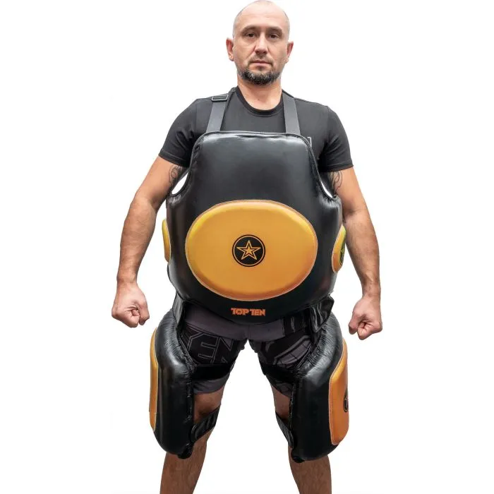 TOP TEN Bodyguard Xtra Scudo calcio kickboxing robusto