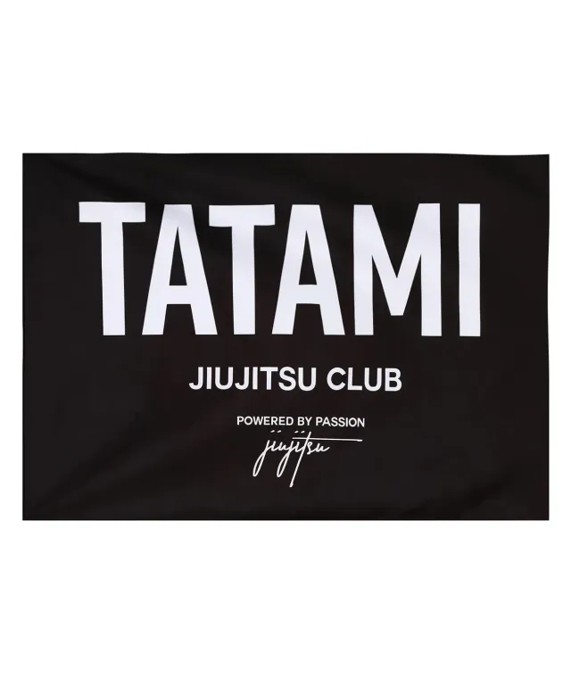 Tatami JJ Club asciugamano palestra microfibra nero