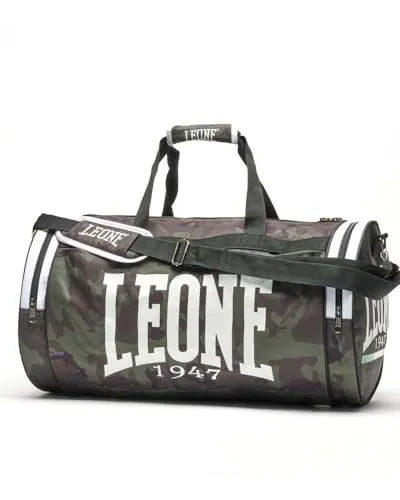Leone1947 Camouflage Borsone Sportivo Verde 45 Litri