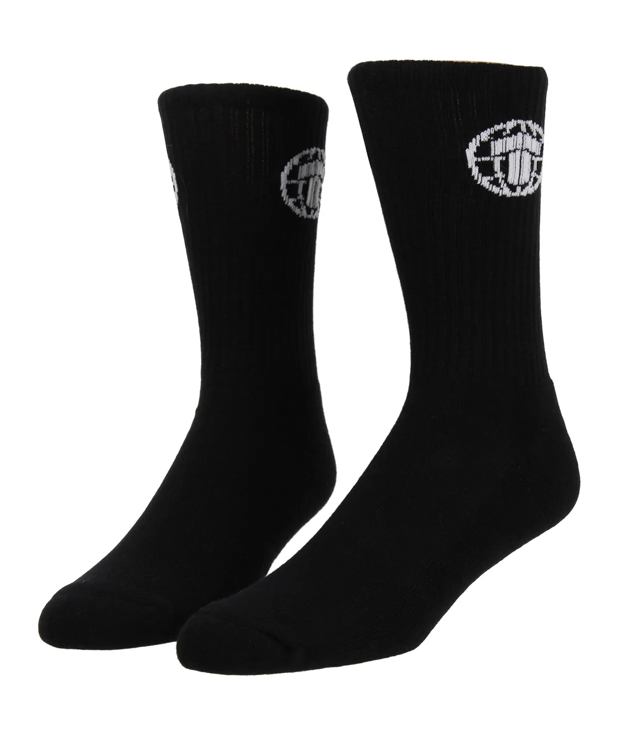 Tatami Crew Socks Calzini Neri Cotone paio singolo