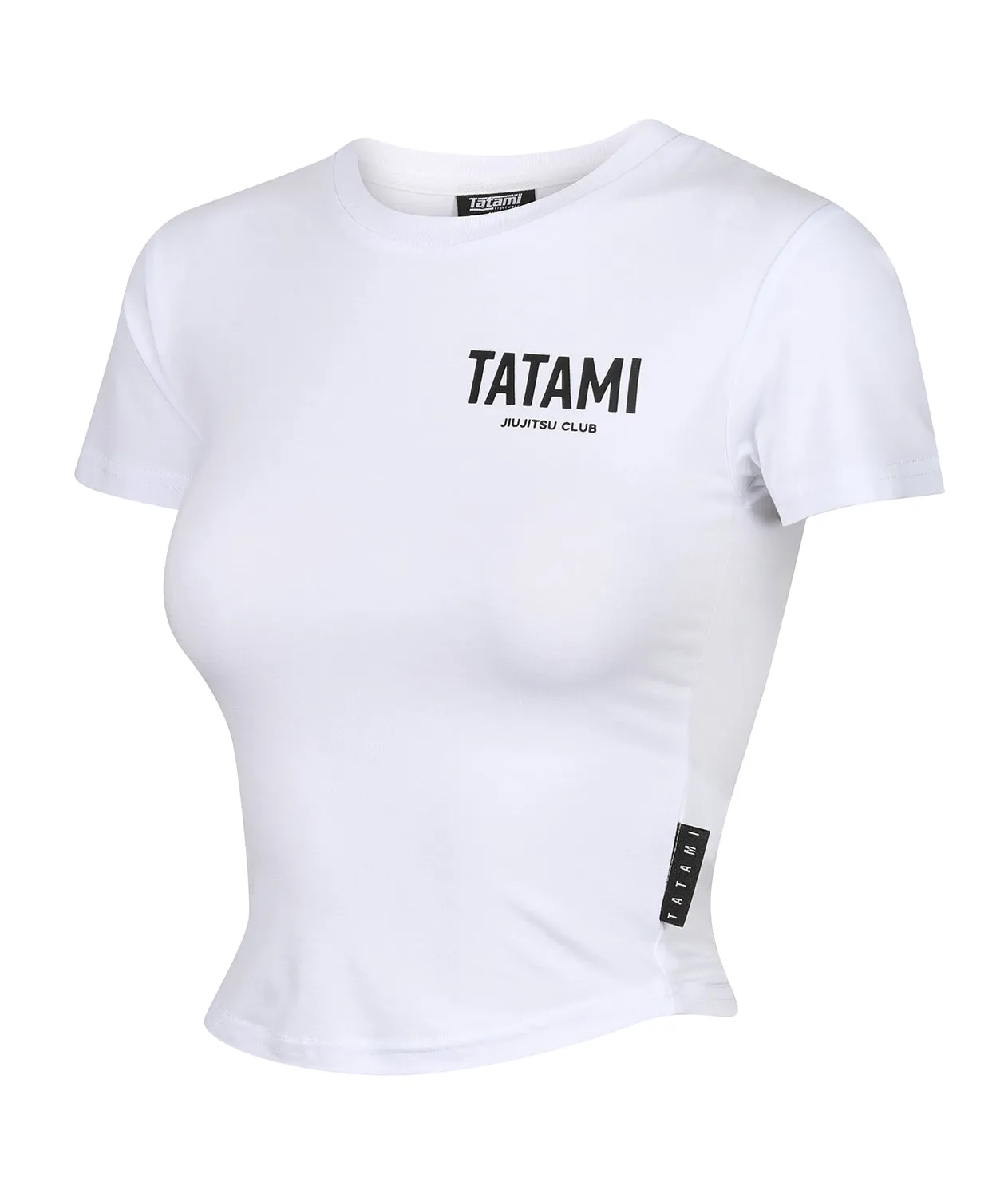 Tatami JJ Club T-Shirt Cropped Donna Bianca