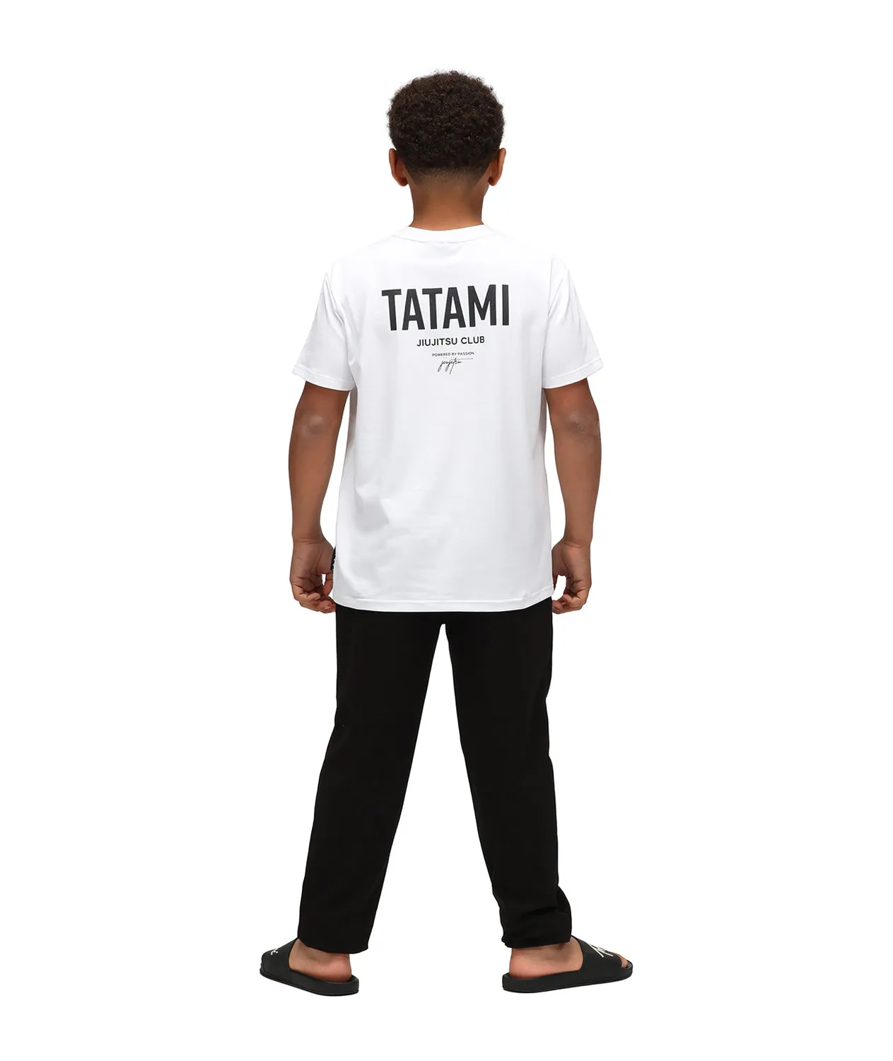 Tatami Fightwear JJ Club T-Shirt bambino bianca cotone