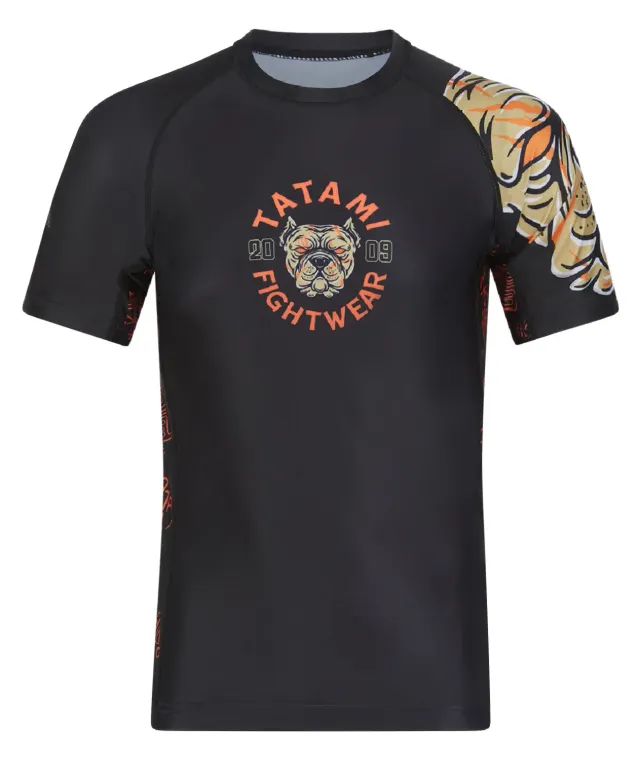 Tatami Old Dog rash guard uomo maniche corte