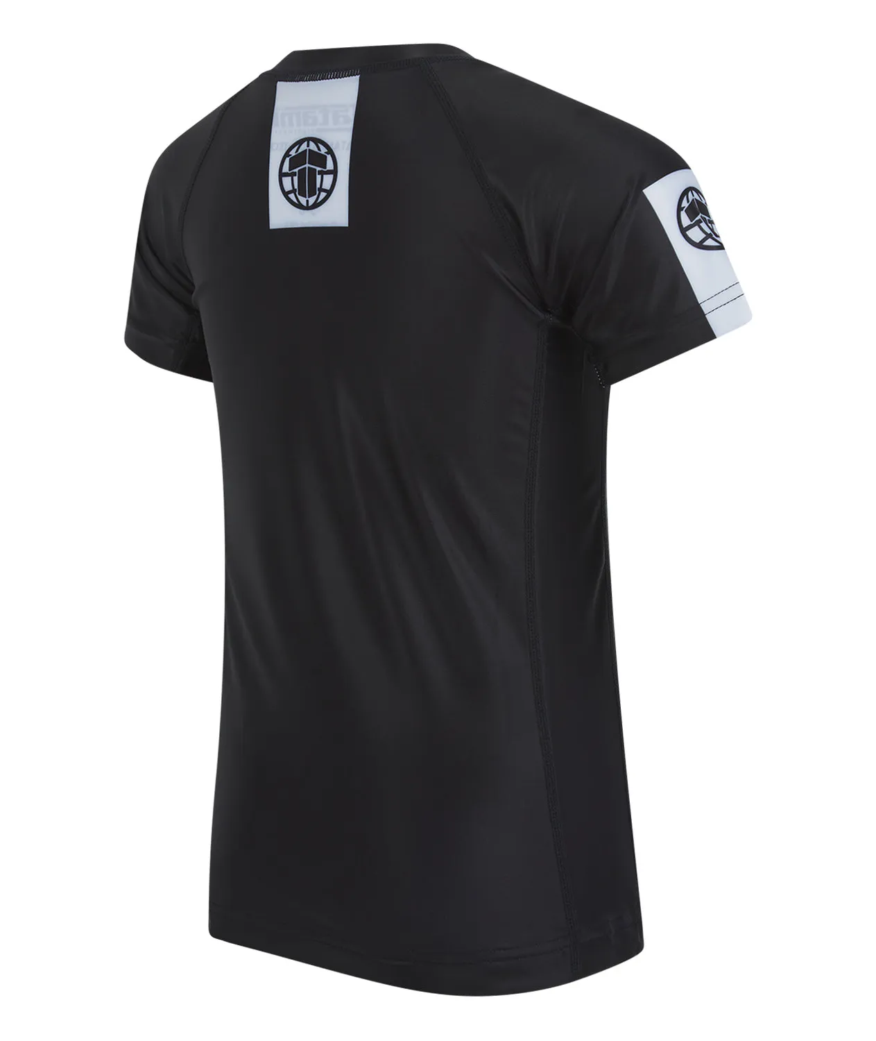 Tatami Fightwear Block Rash Guard Bambino Nero Manica Corta