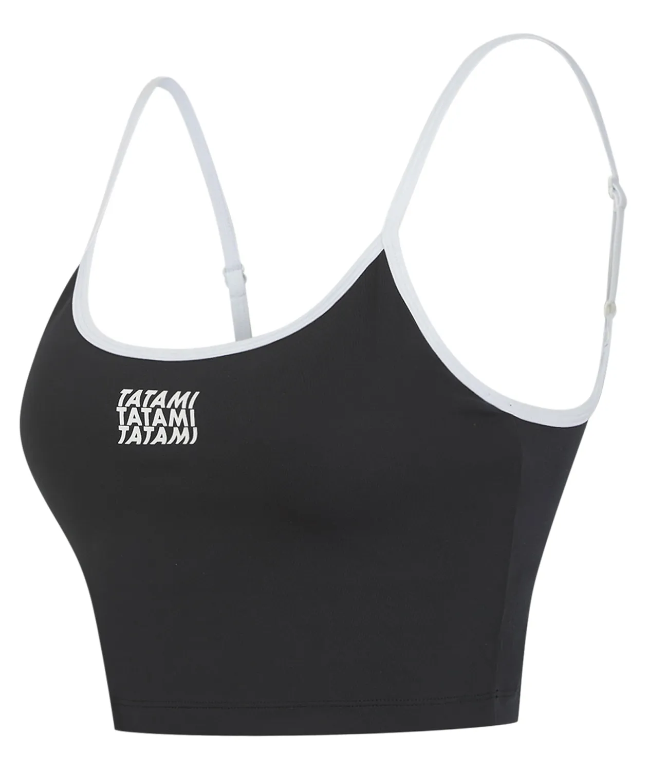 Tatami Fightwear Contour canotta fitness donna nera con reggiseno