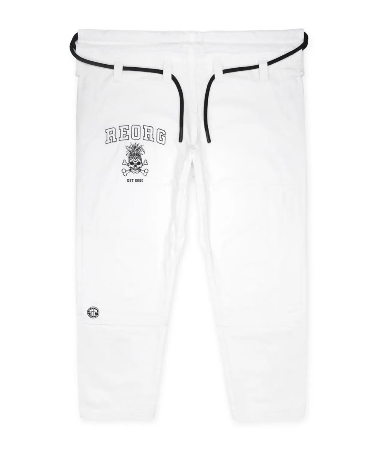 Tatami Reorg Varsity kimono BJJ bianco uomo