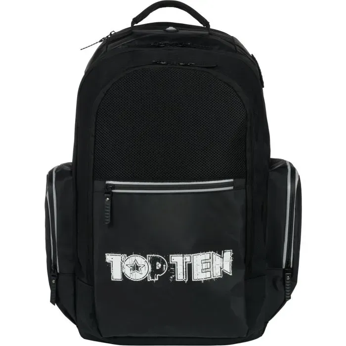 TOP TEN Cool Fighter zaino nero 52,5x33x17cm PVC