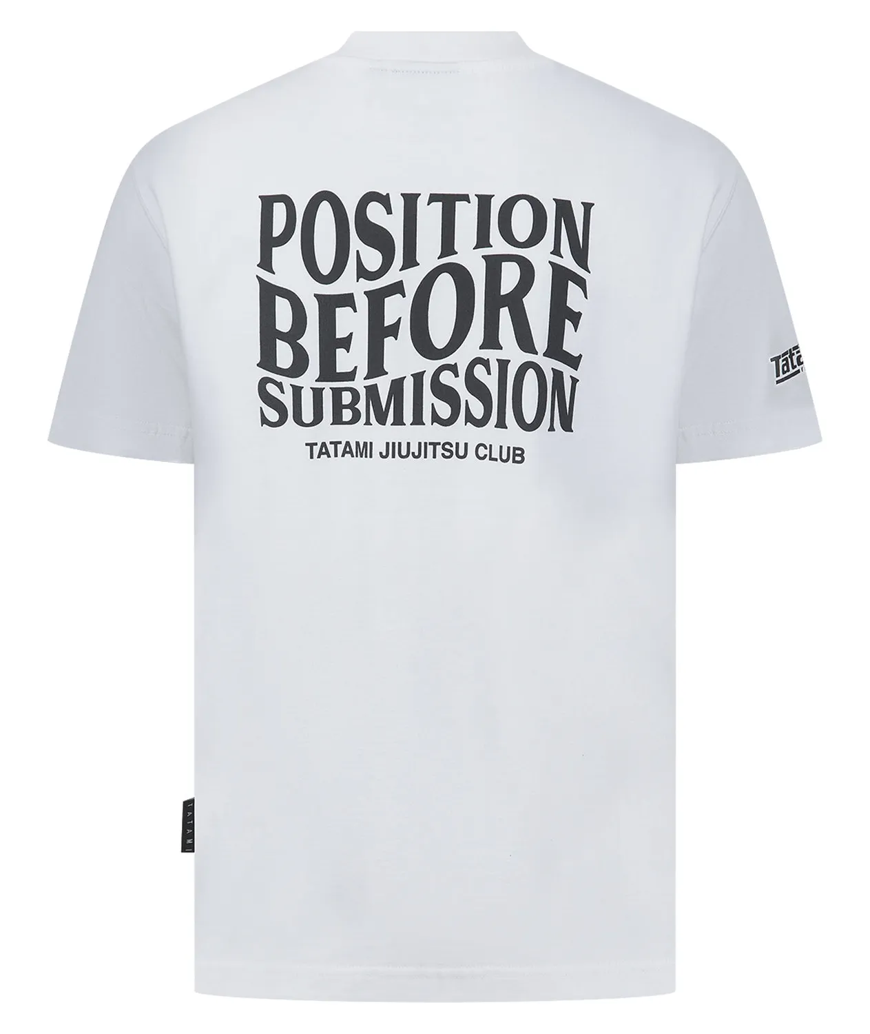Tatami Fightwear Submission T-Shirt Bianca Cotone