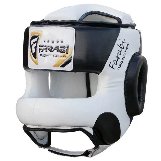Farabi P-Grill casco boxe con griglia protezione testa