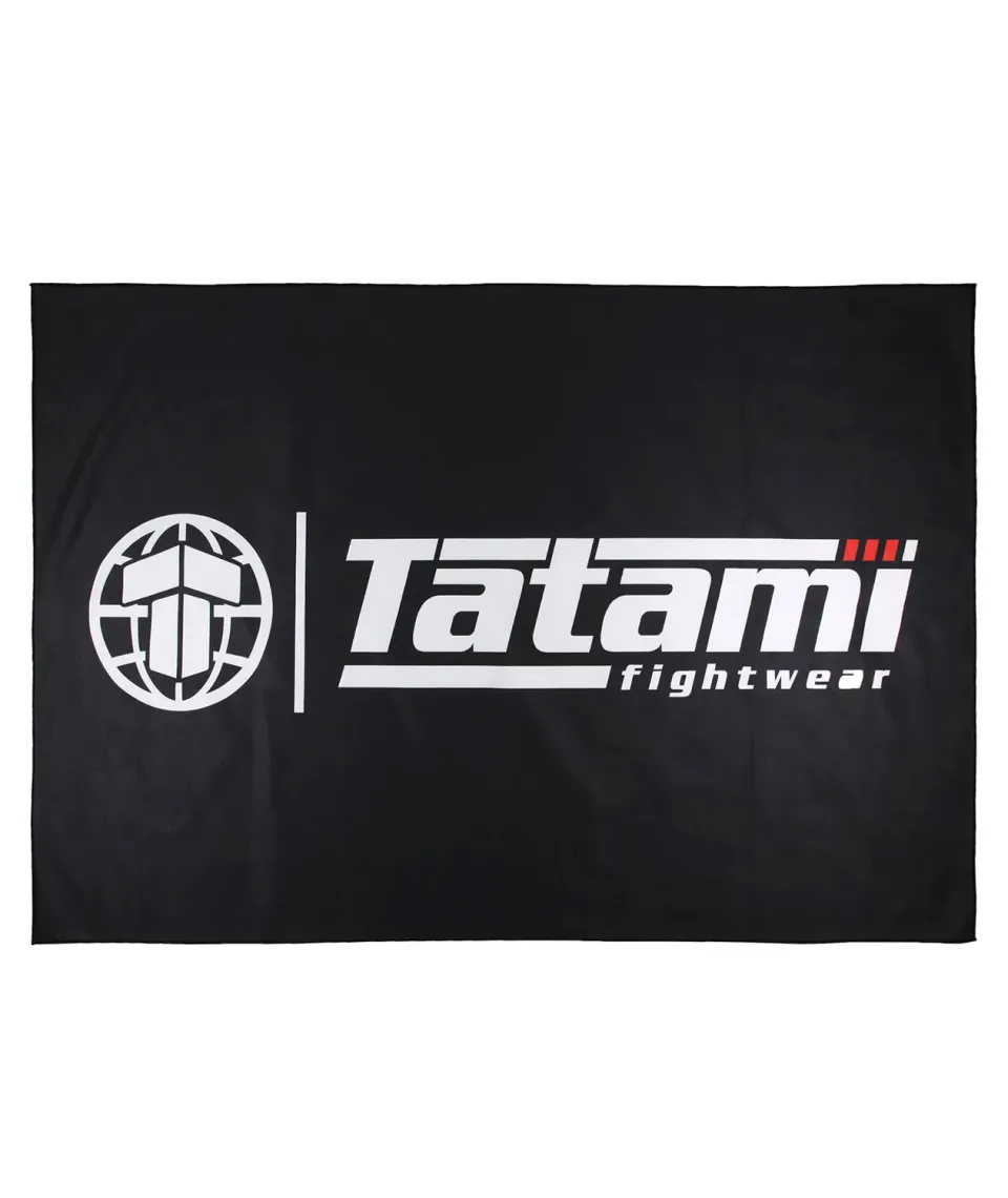 Tatami asciugamano palestra nero microfibra
