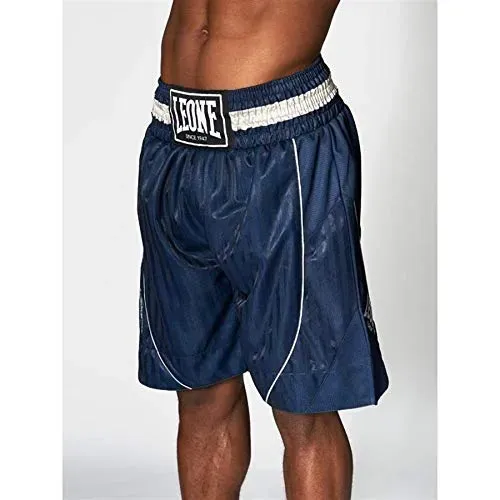 Leone1947 Premium Pantaloncini Boxe Blu Satin