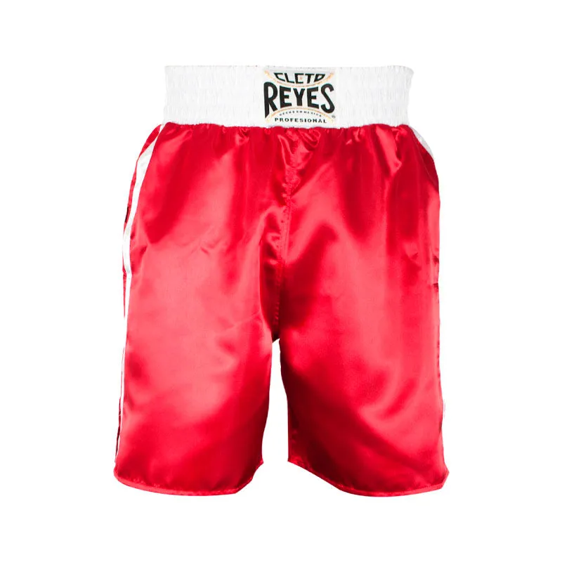 Cleto Reyes Professional short boxe tricolor in satin leggero