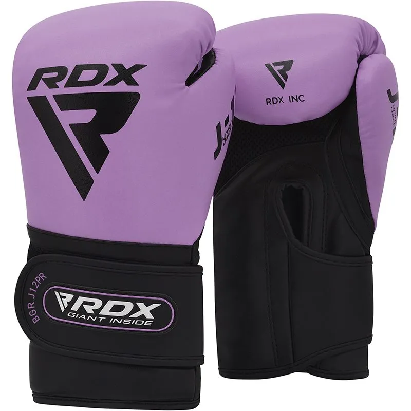 RDX J12 6oz Guanti Boxe Bambini Oro ConvEX Skin