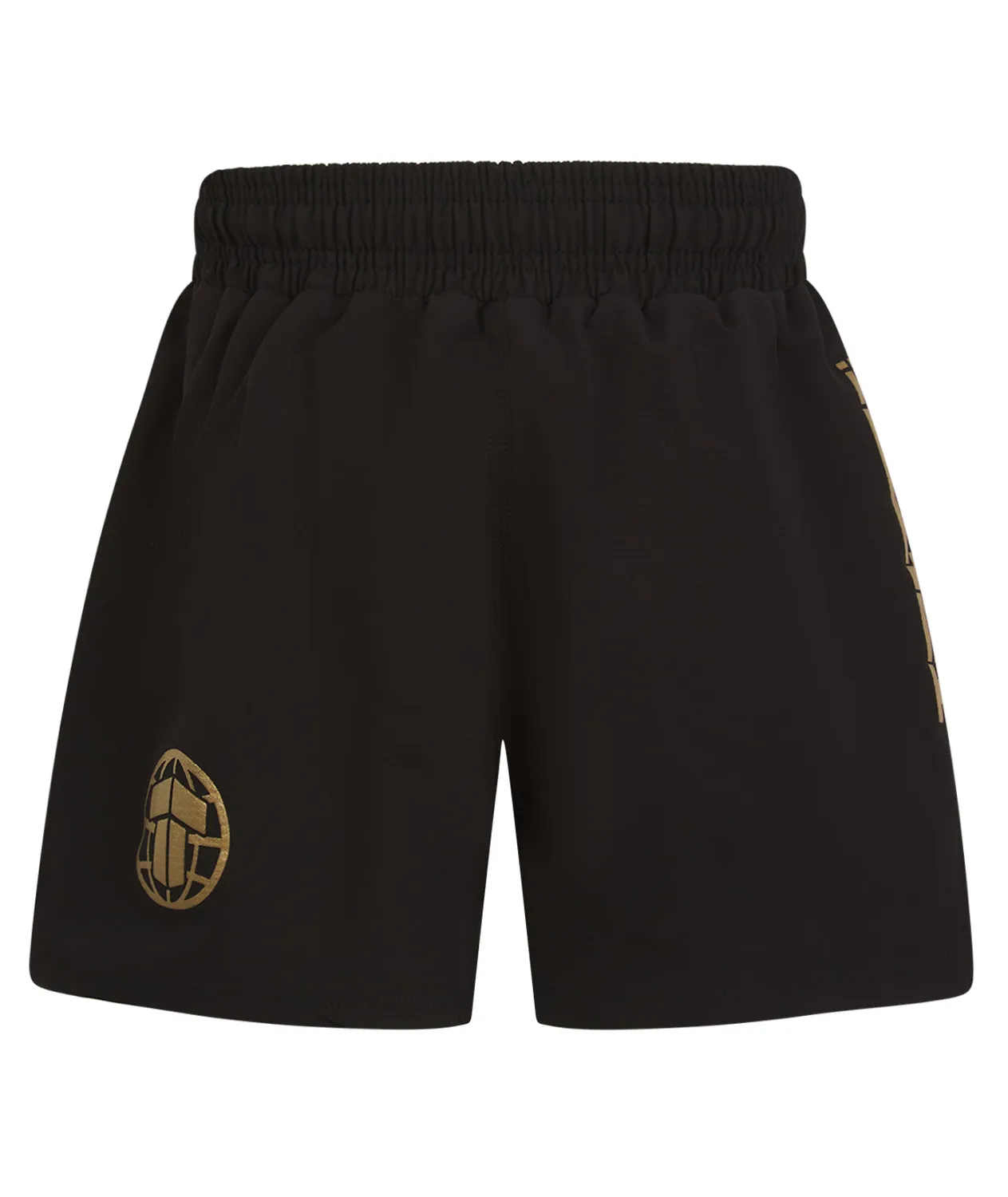 Tatami Fightwear Pro Grappling Shorts donna neri-oro taglio alto