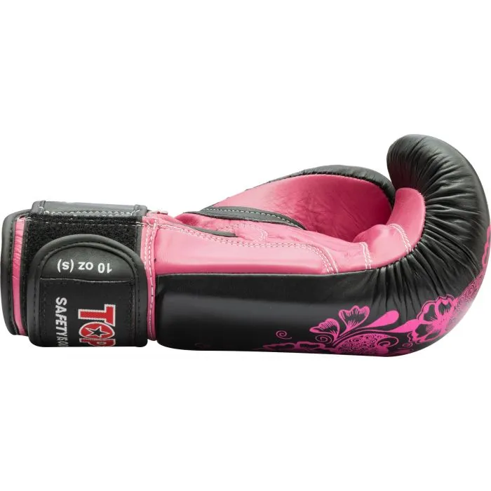 TOP TEN Ultimate Woman Fight guanti boxe pelle donna