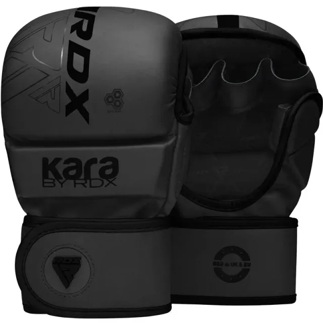 RDX F6 Kara guanti MMA sparring 7oz palmo aperto