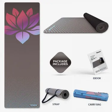 RDX D1 tappetino yoga gomma PU 6 mm antiscivolo