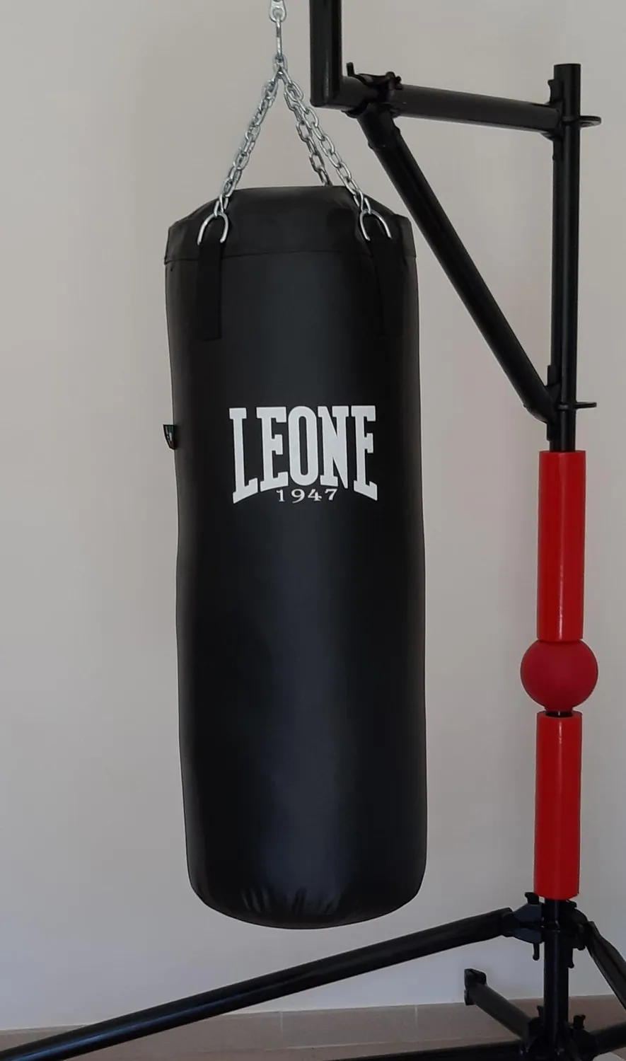 Leone 1947 AT832 sacco boxe 30 kg nero Made in Italy