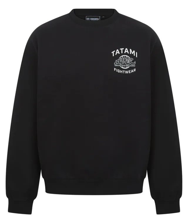 Tatami X ADCC felpa oversize nera pesante