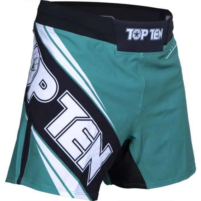 TOP TEN MMA Fight Team pantaloncini MMA elasticizzati