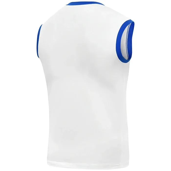 RDX WAKO top kickboxing bianco microfibra