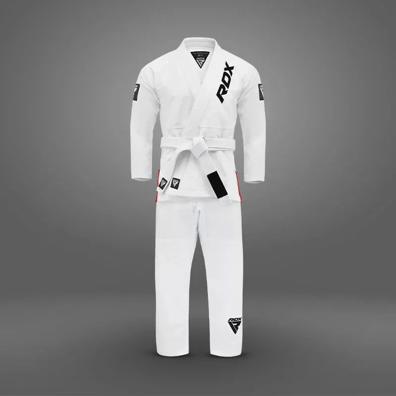 RDX T1 Titan kimono BJJ bianco 350 GSM