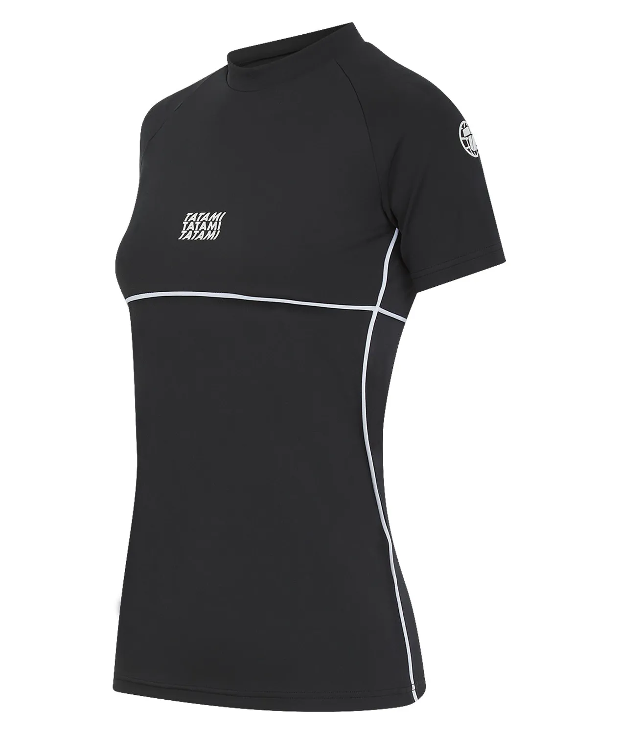 Tatami Fightwear Contour rashguard donna nera manica corta