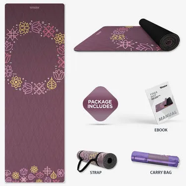 RDX D2 tappetino yoga gomma naturale 6mm 183x61