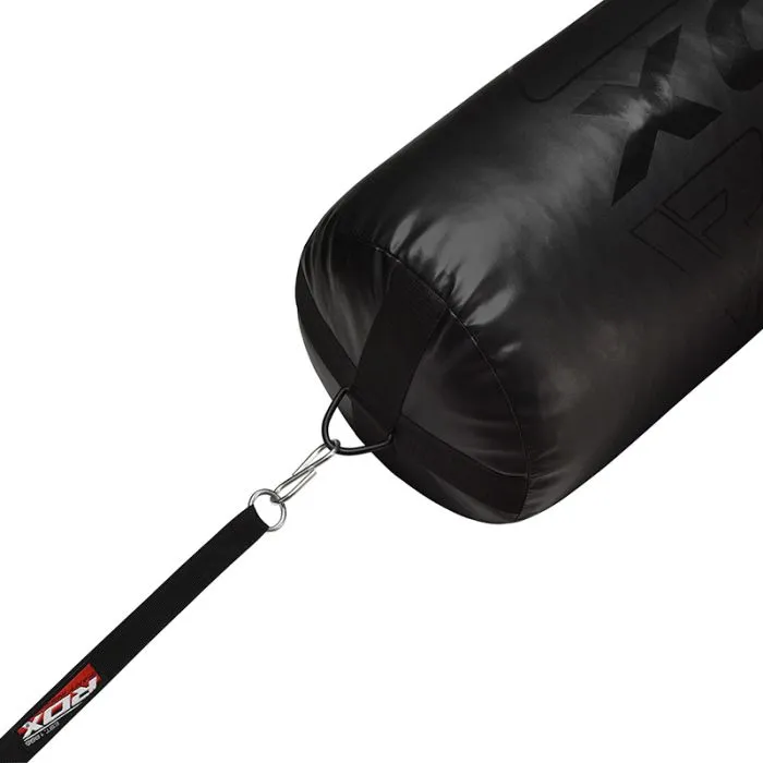 RDX F6 Sacco da Boxe Nero Riempito 4 FT 4 Pezzi