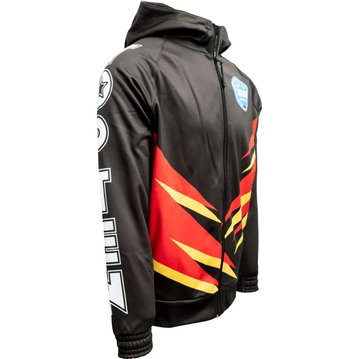 Top Ten We Are Wako felpa con zip poliestere
