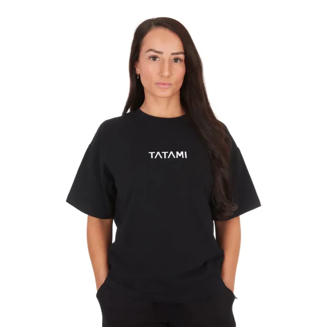 Tatami Peak T-Shirt Donna Nera manica corta