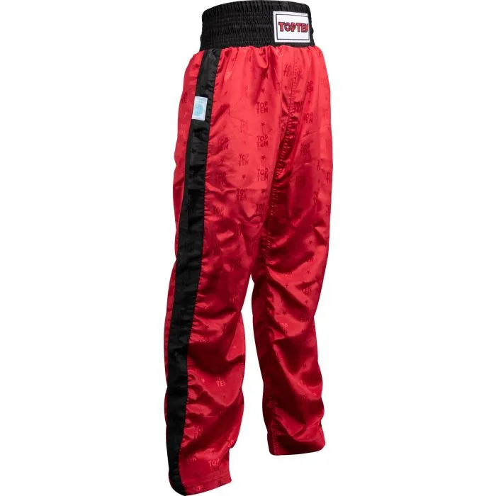 TOP TEN Classic pantaloni kickboxing poliestere