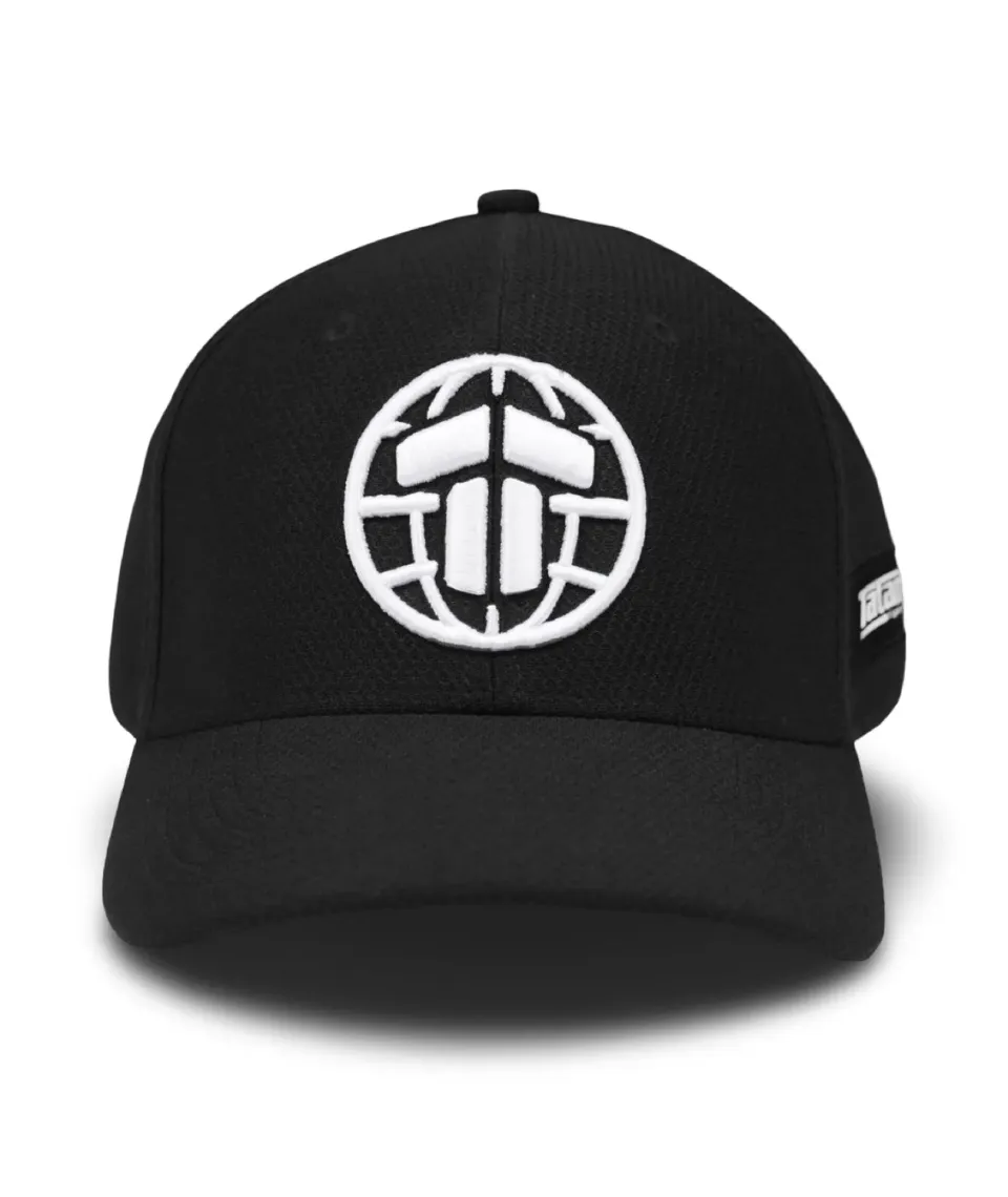 Tatami T Logo cappellino nero bambino cotone