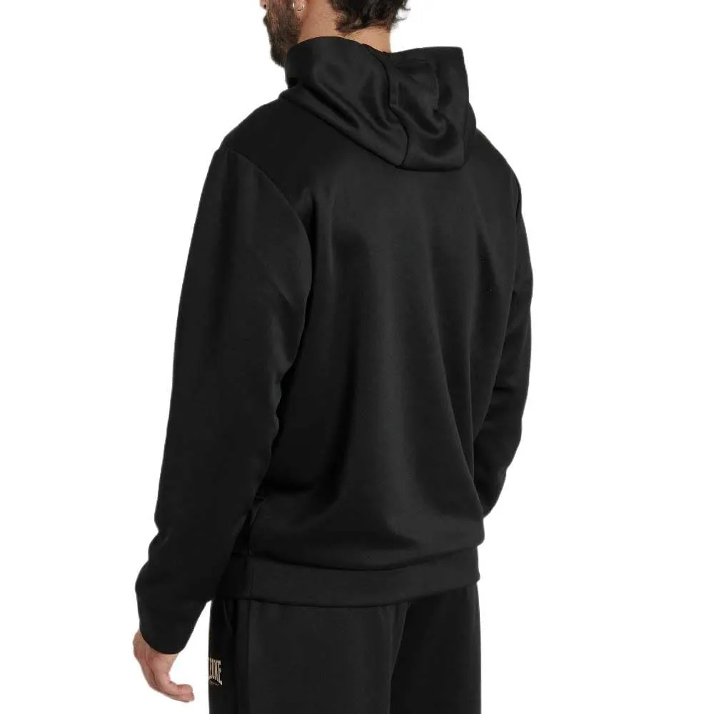 Leone1947 Logo Hoodie Felpa Cappuccio Nero calda