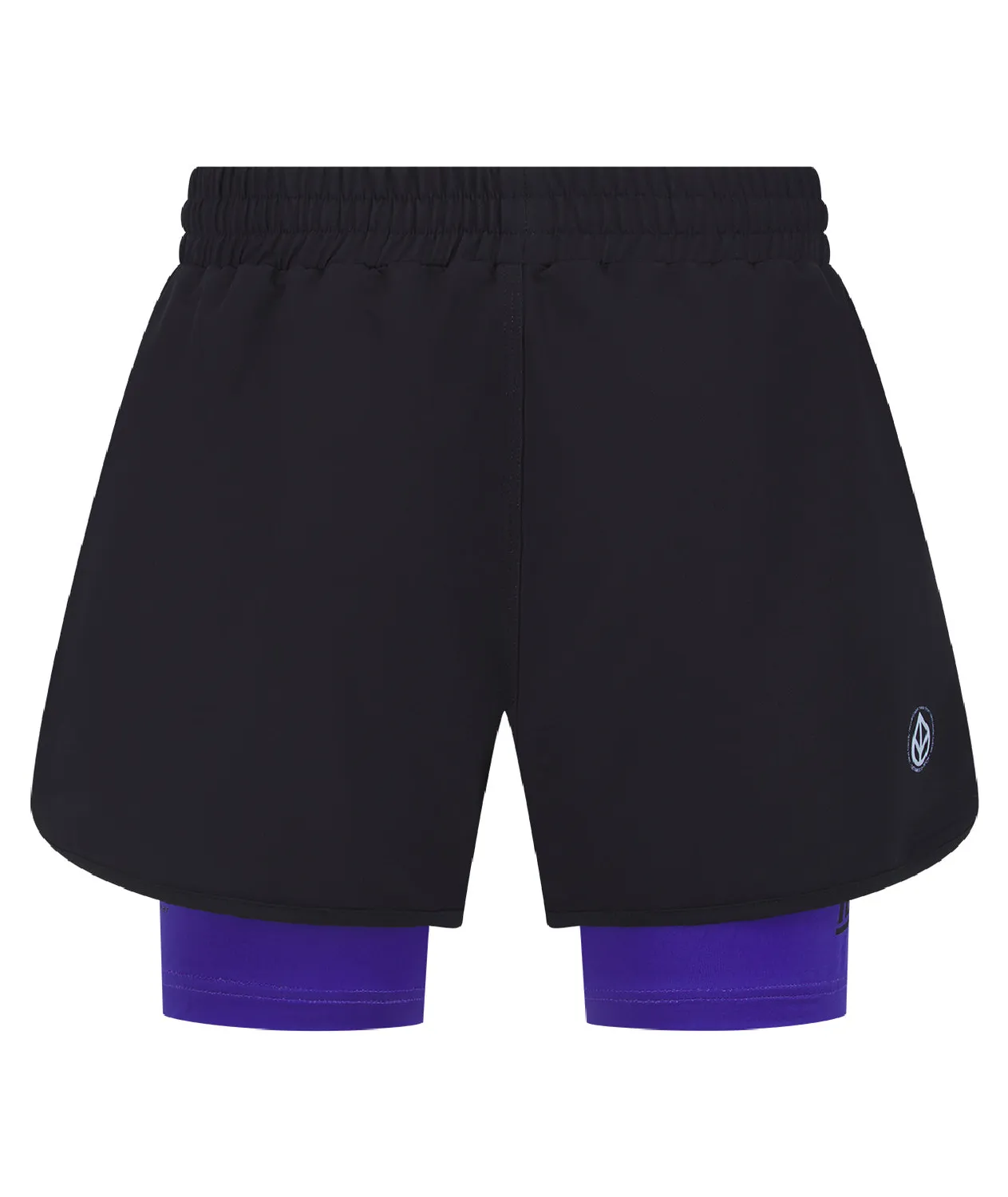 Tatami IBJJF Ranked Hybrid shorts viola compressione