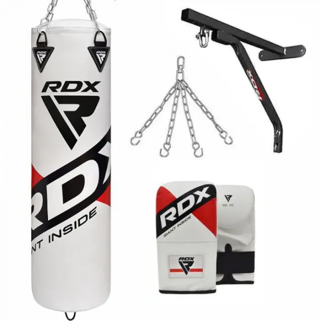 RDX F10 sacco boxe 4ft set guanti staffa