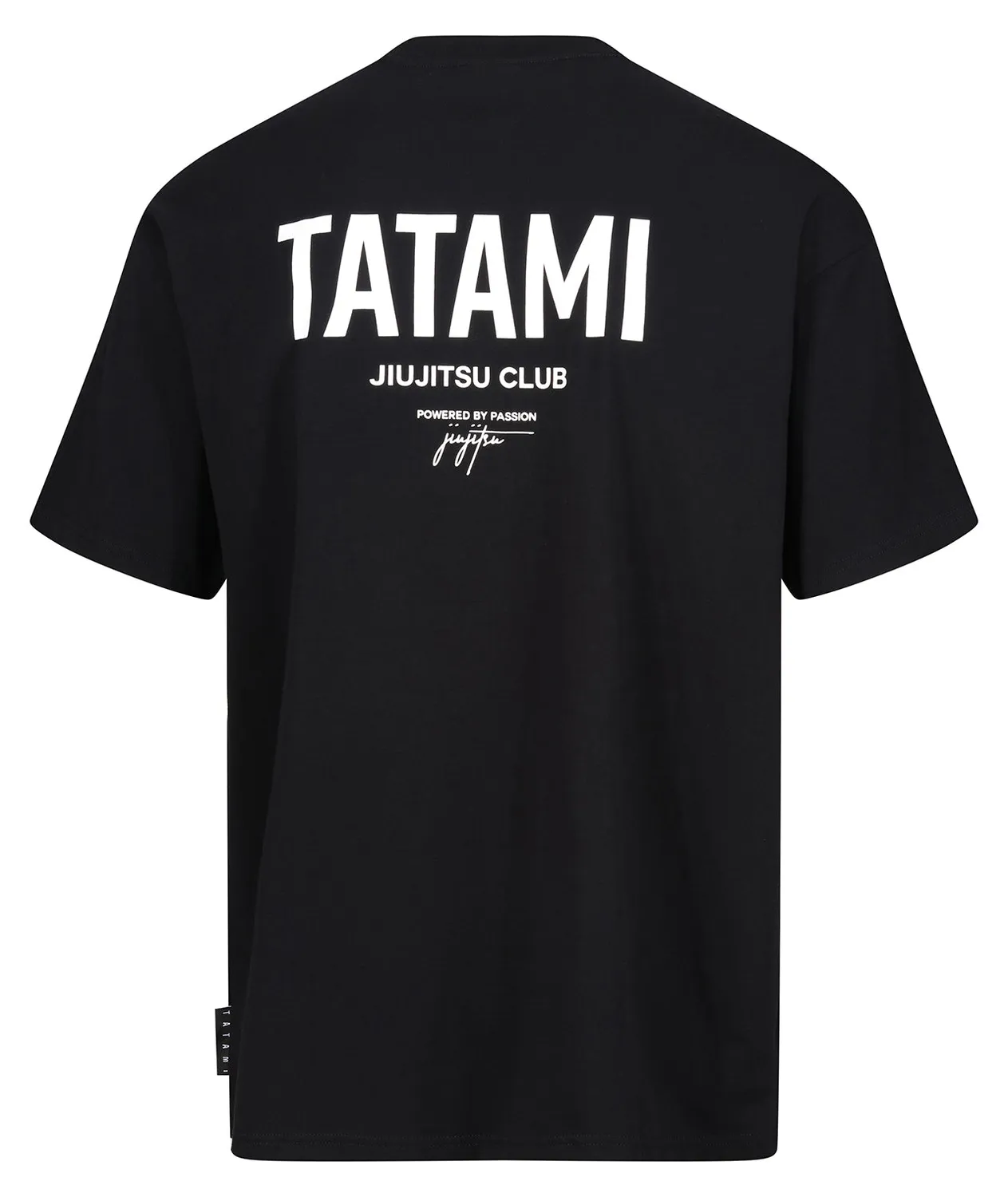 Tatami Fightwear JJ Club Oversized maglietta nera cotone