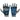 RDX R3 Grips Palestra Neoprene con Silicone Antiscivolo