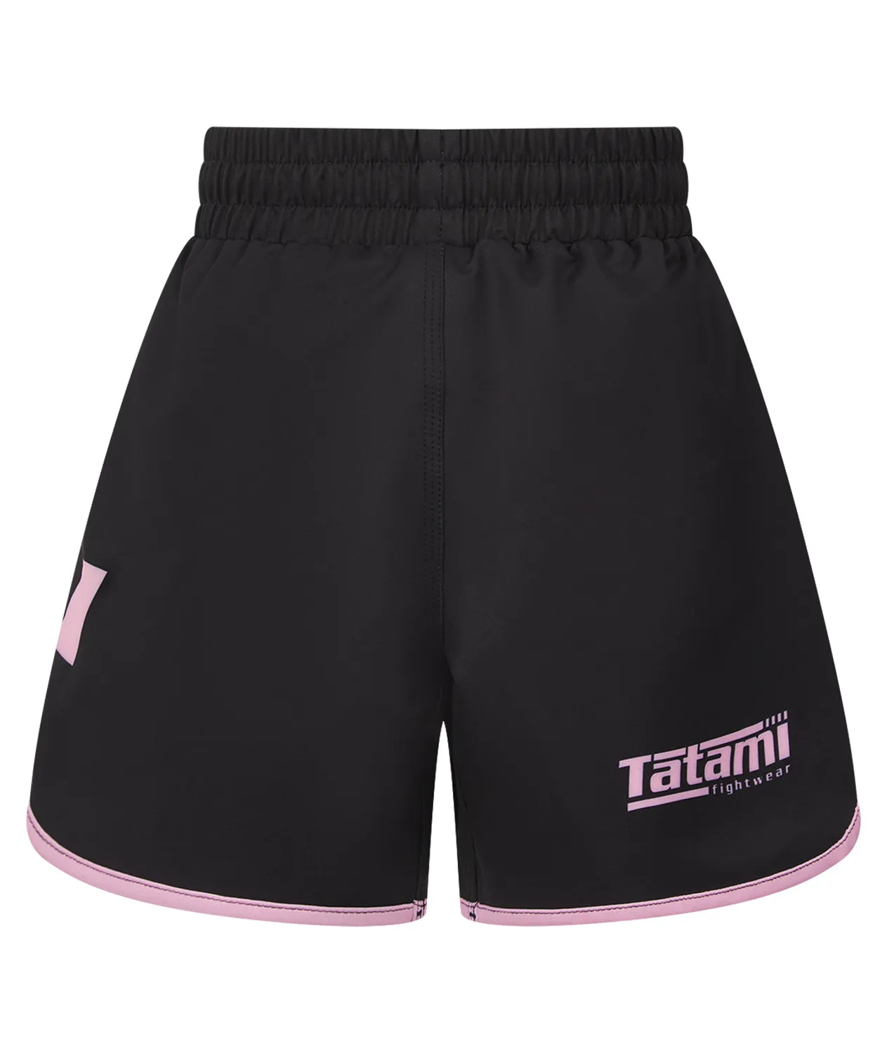 Tatami Nomad shorts bimbo grappling rosa neri riciclati