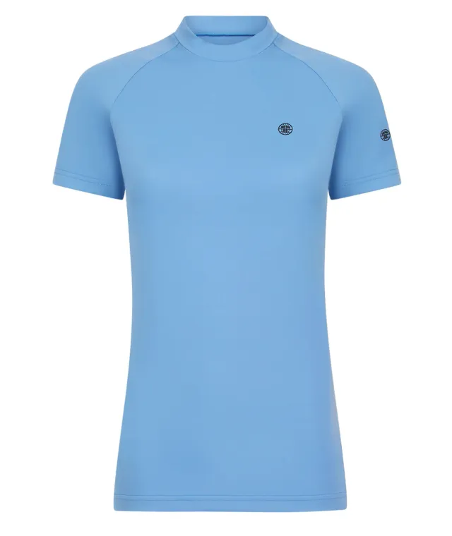 Tatami Fusion rash guard donna maniche corte blu