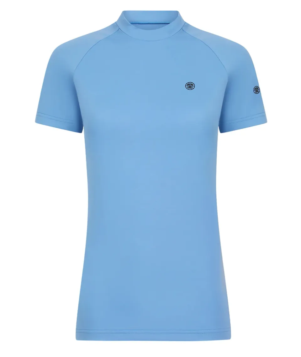 Tatami Fusion rash guard donna maniche corte blu
