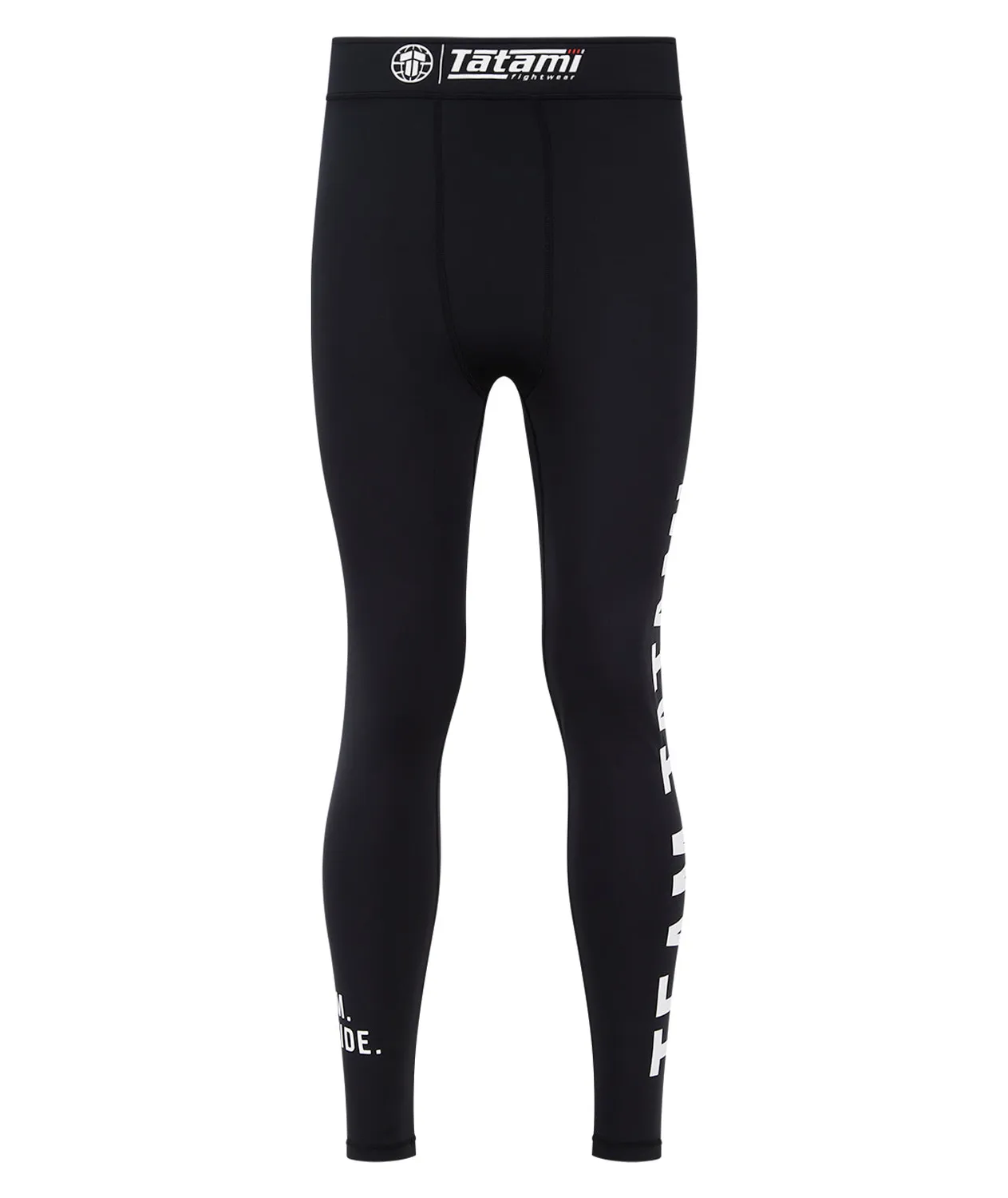 Tatami Team spats neri compressione uomo full length